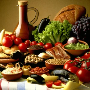 basket full of vegetables and fruits 